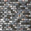 Dahli Grey Brick Mosaic 286mm X 286mm