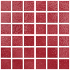 Waxman Harmonie Fuchsia Mosaic 348mm X 348mm – Gloss