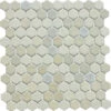 Waxman Hexagon Stone-Opalo White Blend 301mm X 290mm