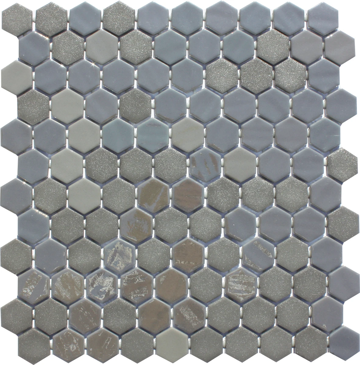 Waxman Hexagon Stone-Opalo Grey Blend 301mm X 290mm 3 Waxman Hexagon Stone-Opalo Grey Blend 301mm X 290mm