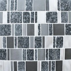 Meteor Black Multi Mosaic 300mm X 300mm