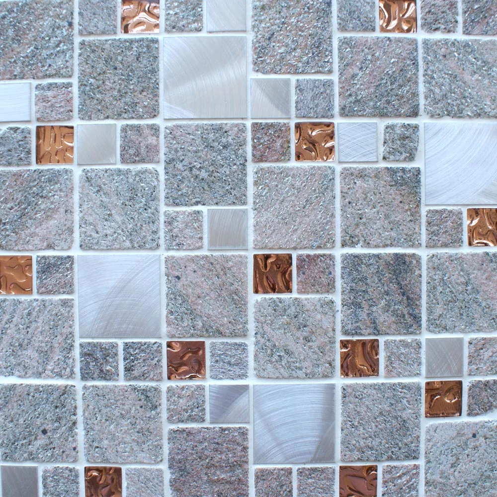 Meteor Rose Square Mosaic 300mm X 300mm 3 Meteor Rose Square Mosaic 300mm X 300mm