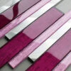 Portland Pink Glass And Aluminium Linear Mosaic -Default Template 6 Portland Pink Linear 1