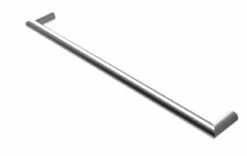 Warmup Tulsi Dual Attachment Single Bar Medium Round Towel Rail Polished