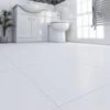 Polar Matt White 600mm X 600mm -Default Template 6 rectified matt white porcelain floor tile