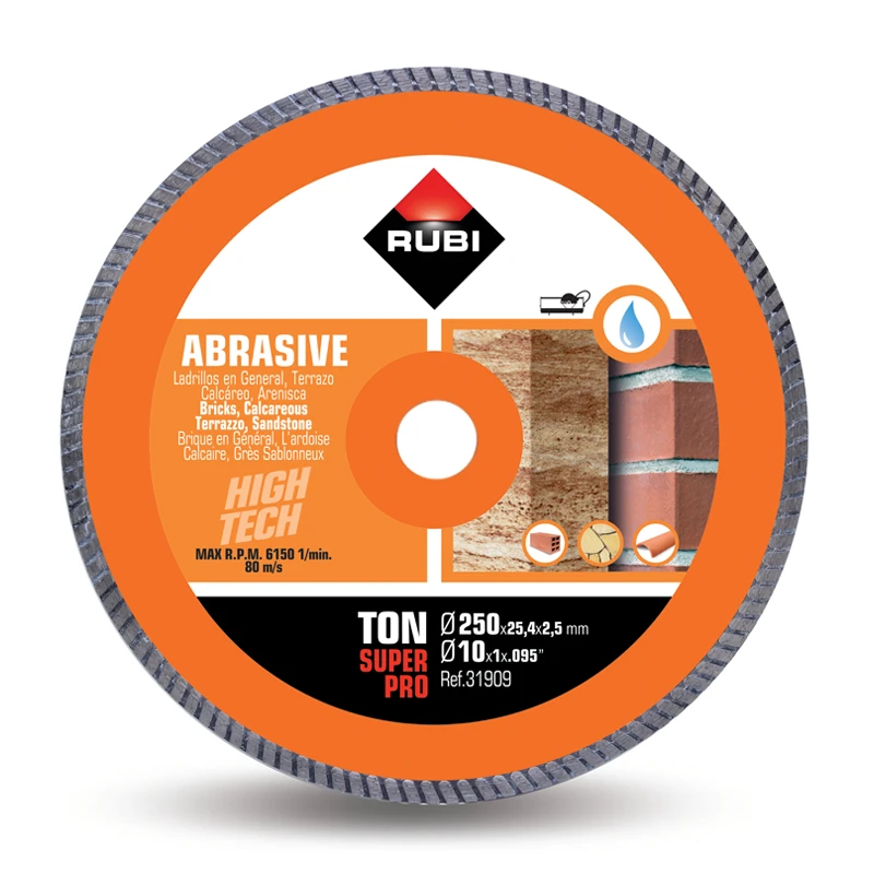 Rubi TON 250 SUPERPRO Diamond Blade 3 Rubi TON 250 SUPERPRO Diamond Blade